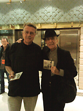 Mikael och Leonard Cohen